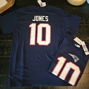 NFL New England Patriots Jones #10 T Shirt New With Tags
